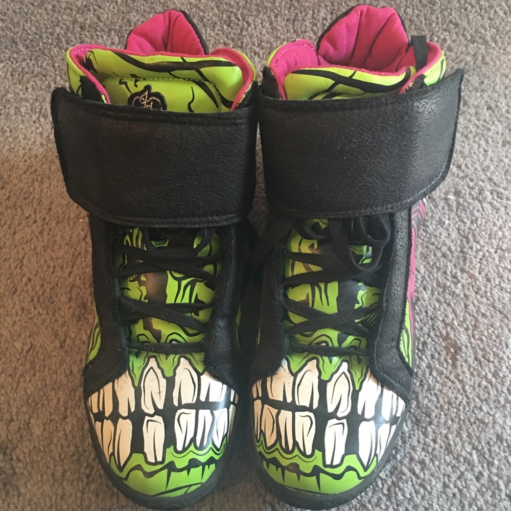Iron Fist Zombie Stomper Hi Top Sneakers